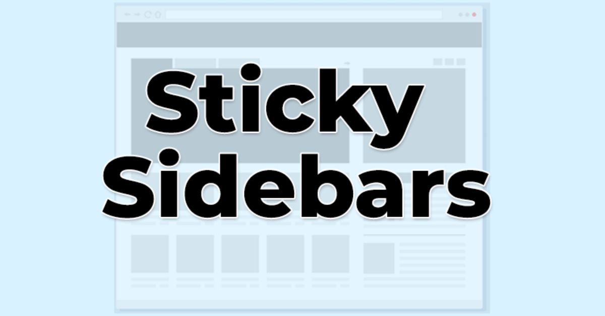 How to create a floating sticky sidebar widget in blogger in 2024